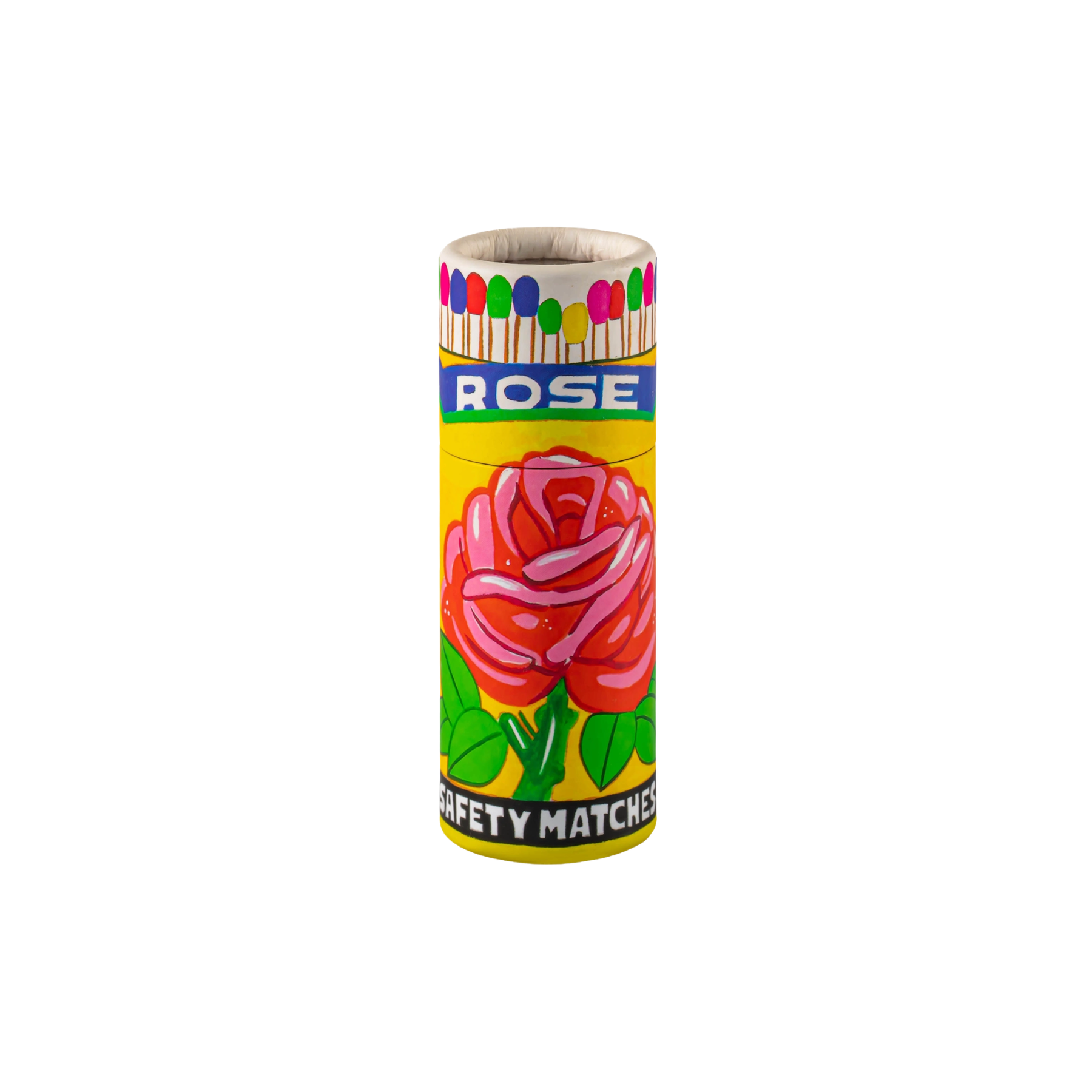 The Rose Small Cylinder Matches