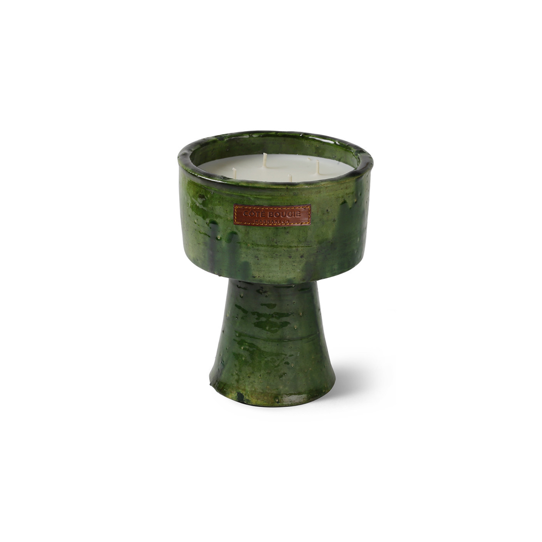 Tamegroute Green Cup Candle – Medium