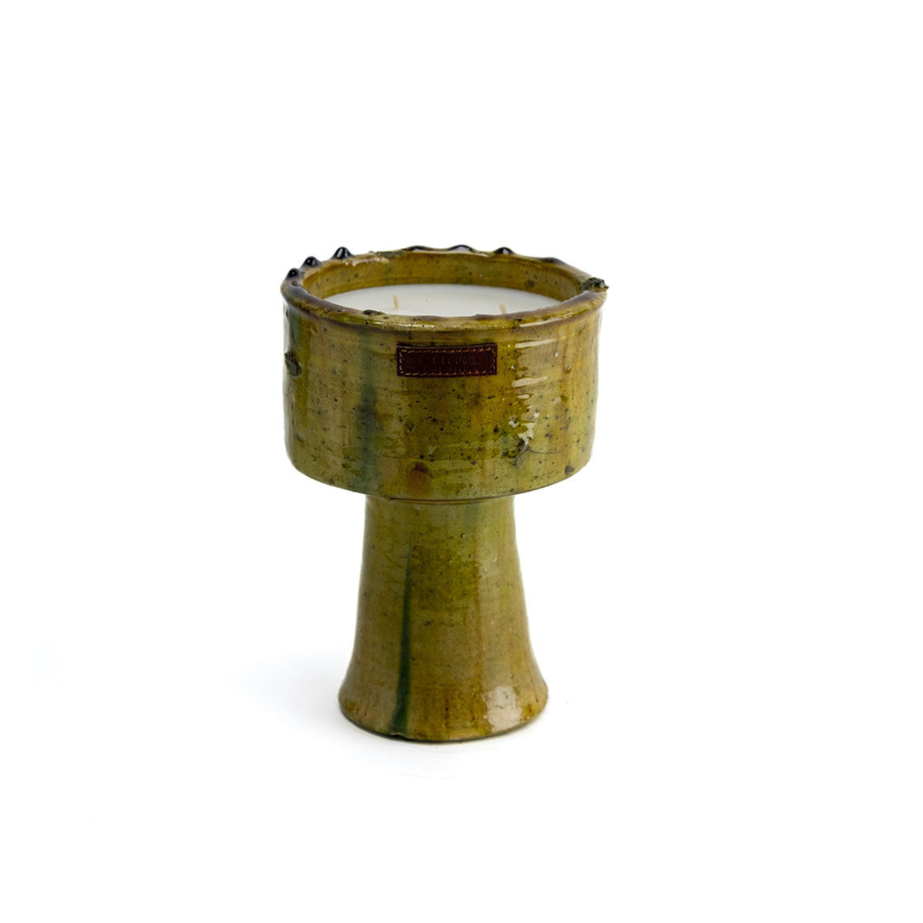 Tamegroute Yellow Cup Candle – Medium