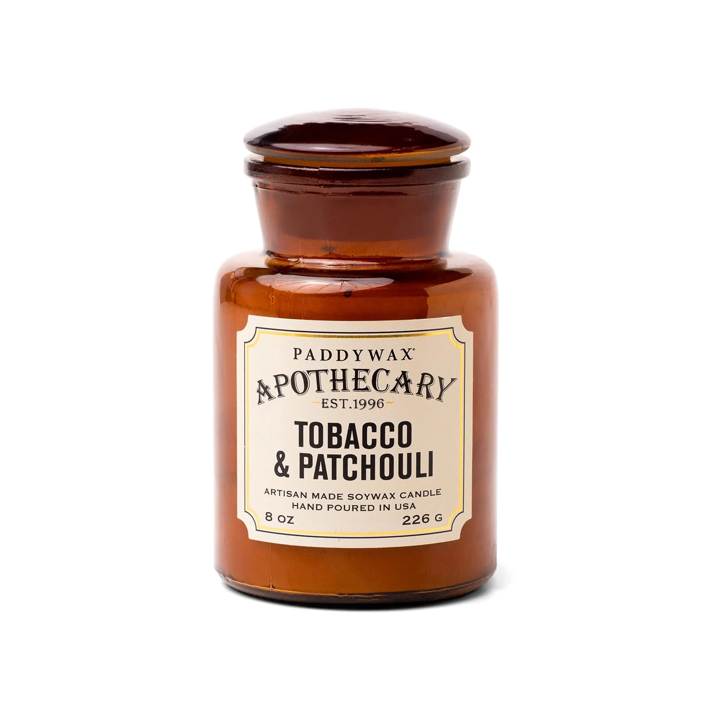 Apothecary Candle – Tobacco + Patchouli