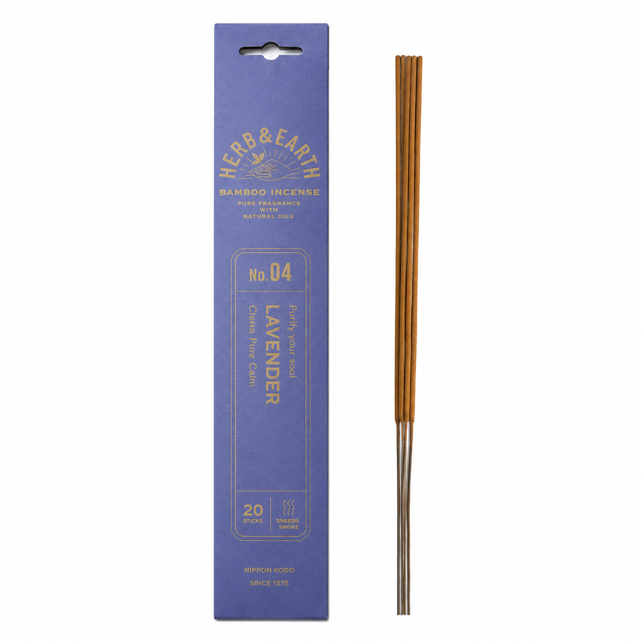 Nippon Kodo – Lavender Bamboo Incense 20 sticks