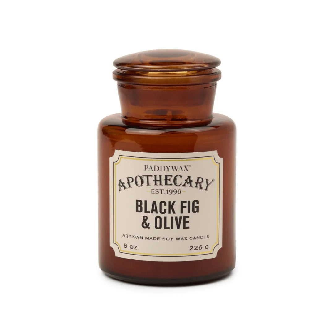 Apothecary Candle – Black Fig + Olive
