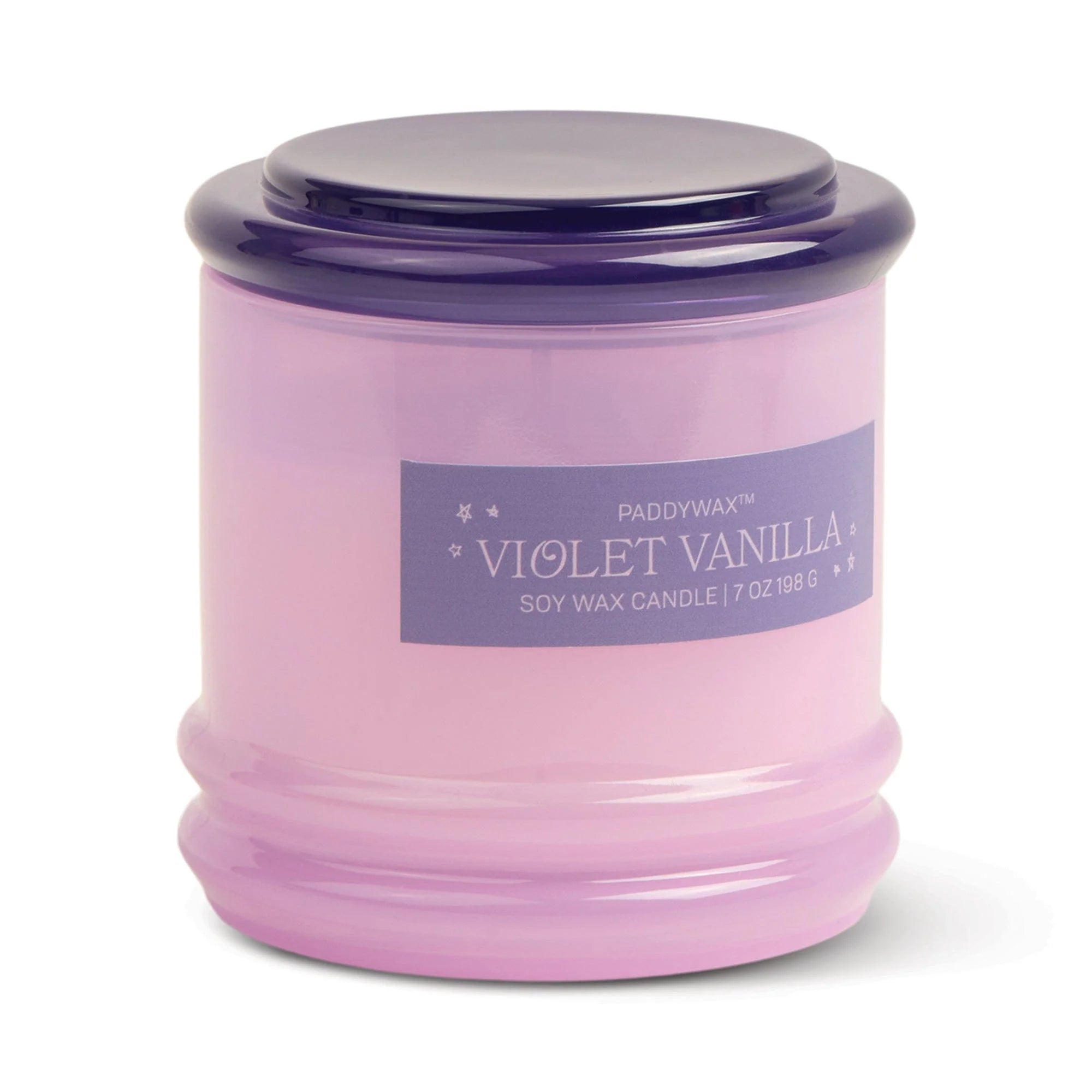 Stack Candle – Violet Vanilla