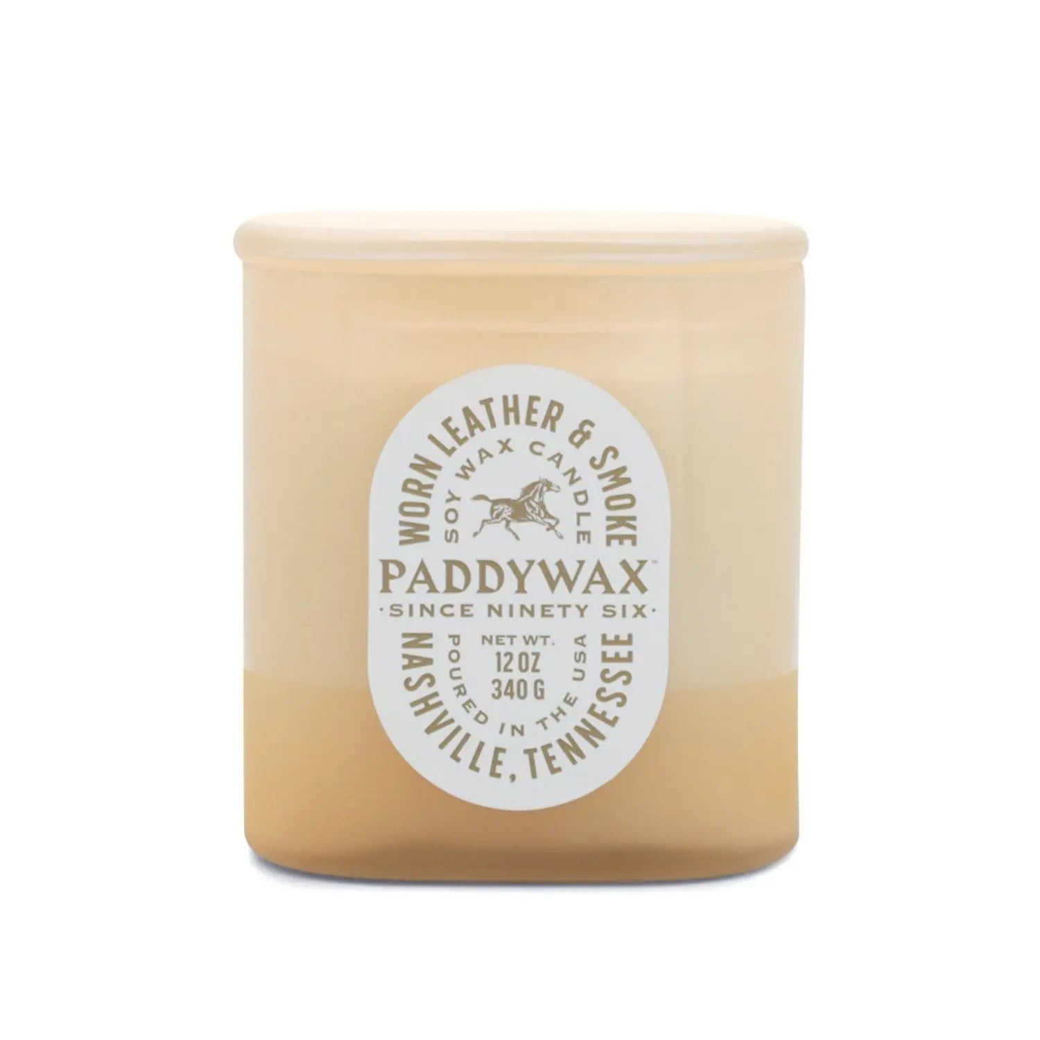 Vista Candle – Worn Leather & Smoke