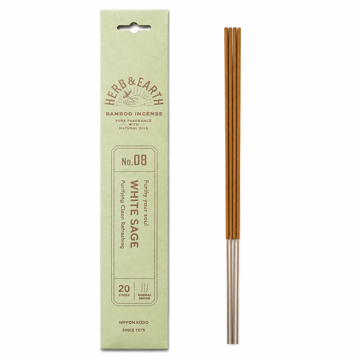 Nippon Kodo – White Sage Incense 20 sticks