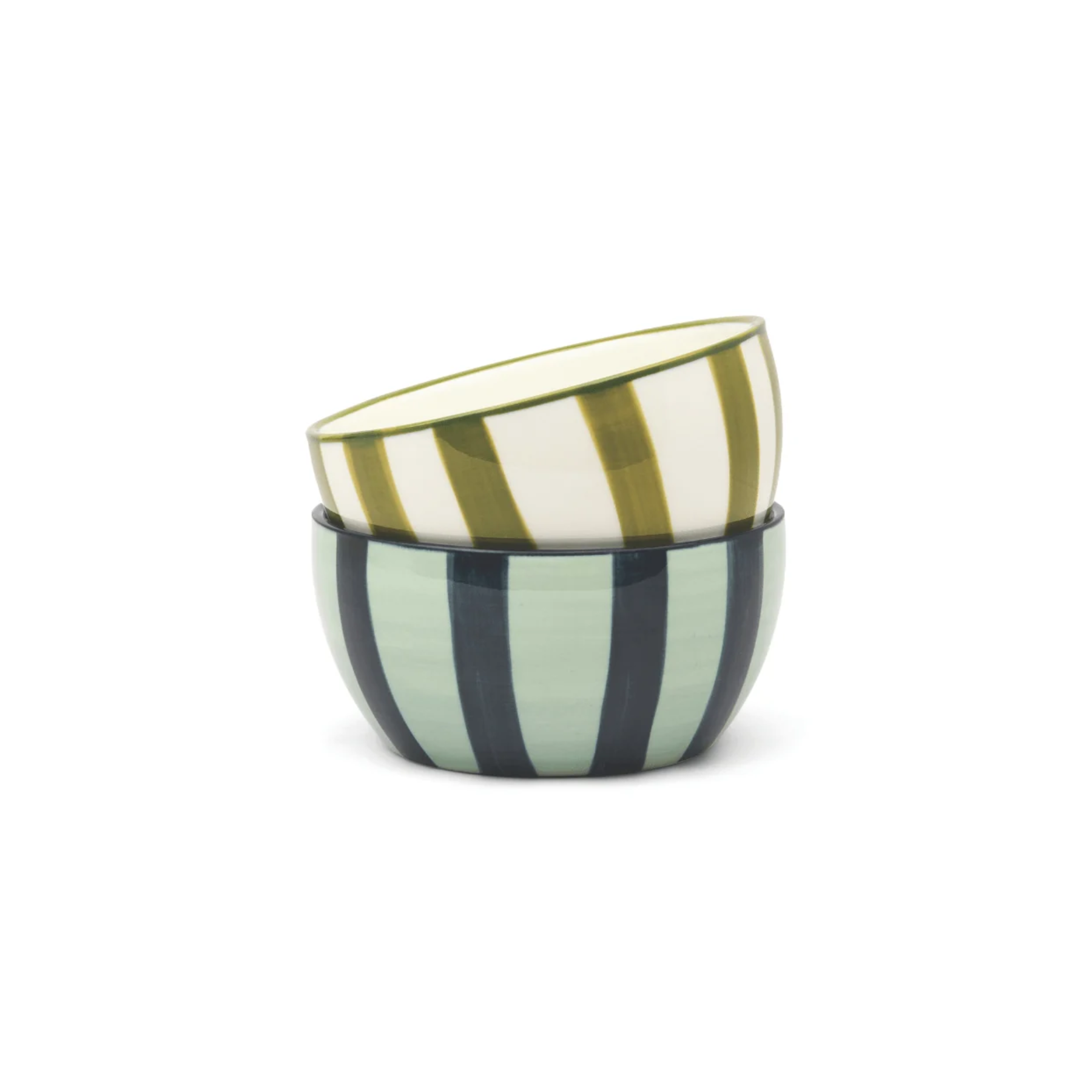 The Bella Set Dipping Bowls – Green & Blue