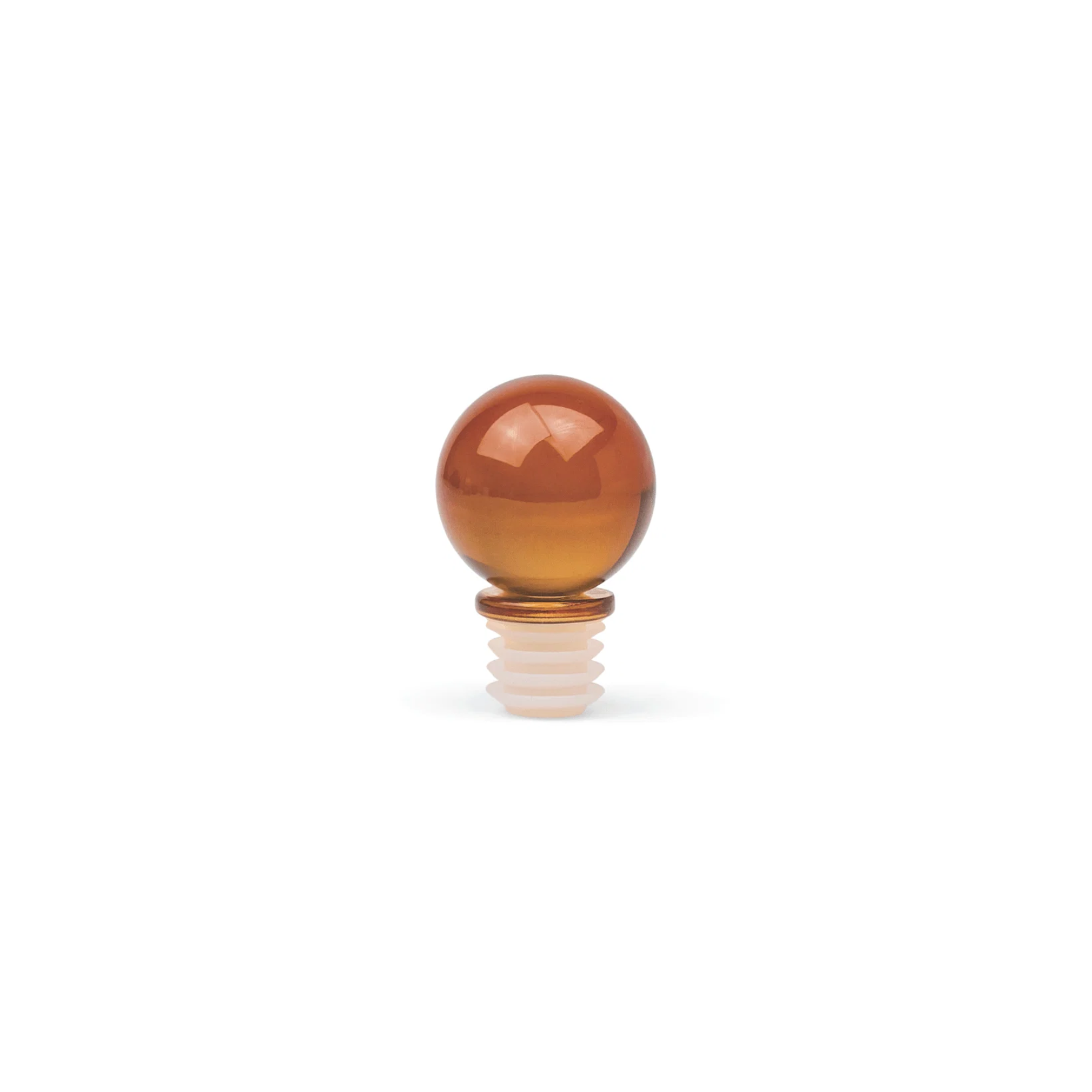 The Moony Glass Bottle Stopper – Amber
