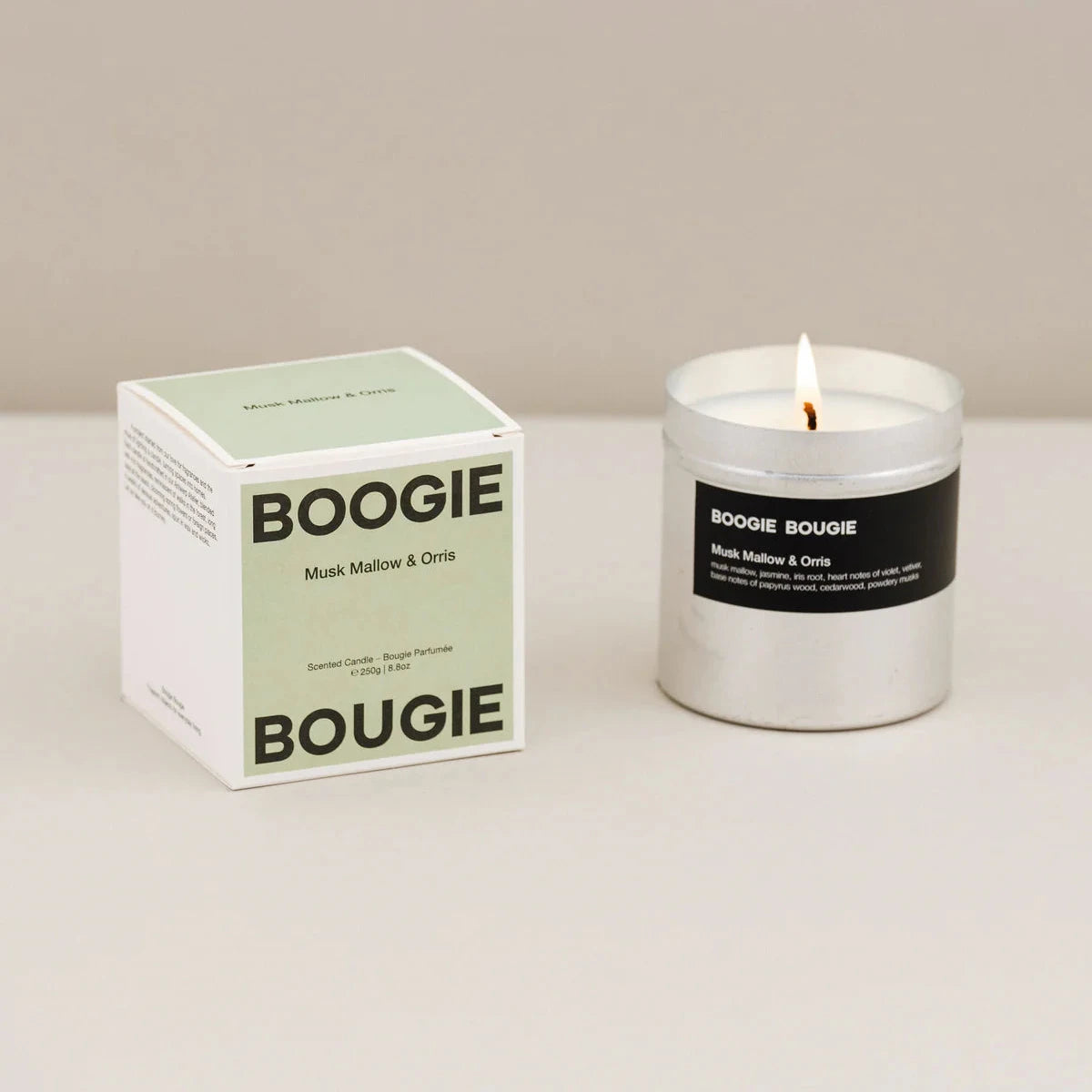 Boogie Bougie – Musk Mallow & Orris 250g