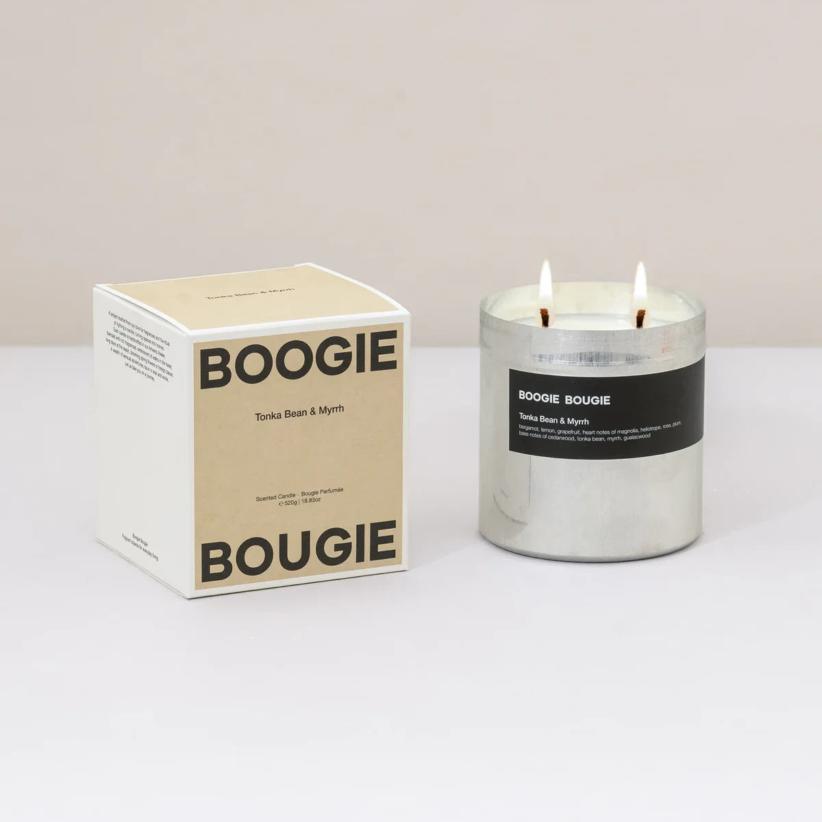 Tonka Bean & Myrrh Candle – 520g
