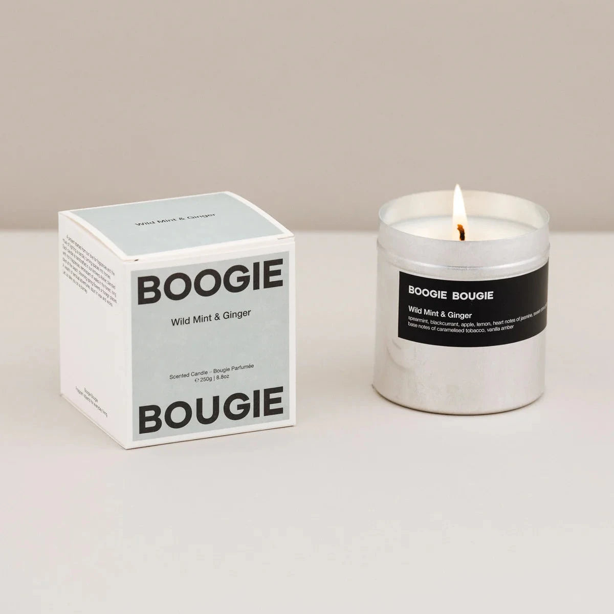Boogie Bougie – Wild Mint & Ginger 250g