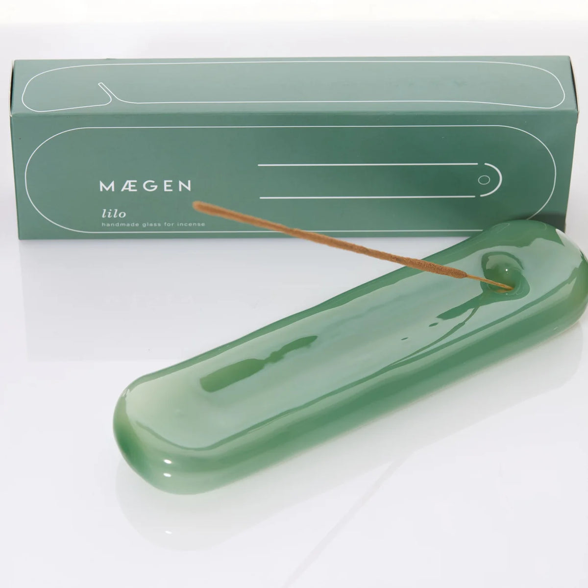 Lilo Incense Holder - Sea Green