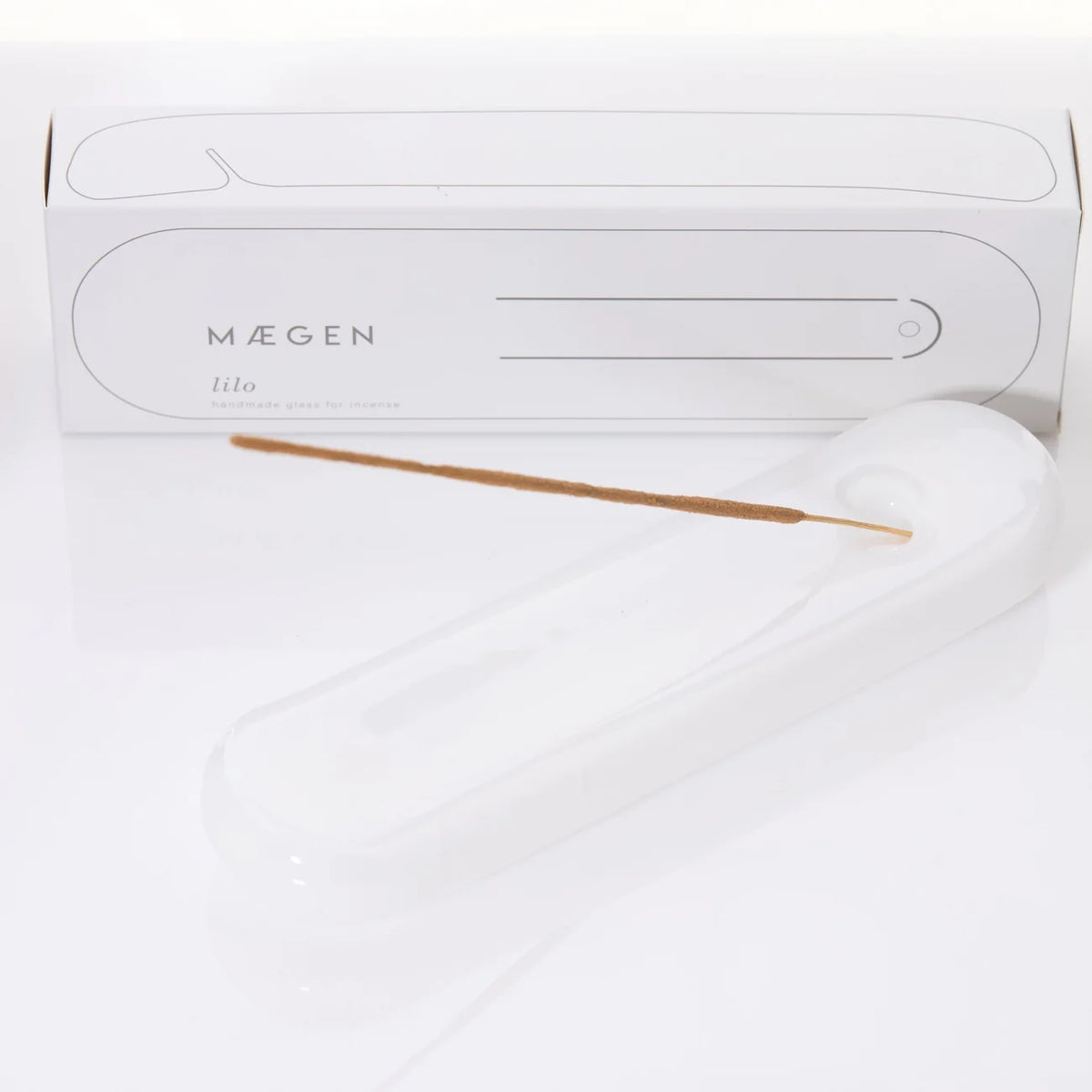 Lilo Incense Holder - Milky White