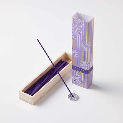 Kousaido Hyakurakukou Incense – Lavender | 40 Sticks